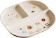 Queen Mother Toddler Plastic Beige Dinner Plate...