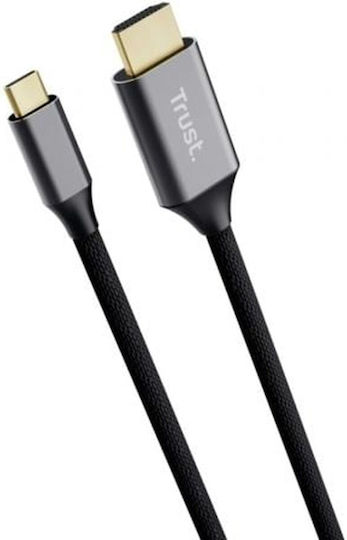 Trust Кабел HDMI мъжки - HDMI мъжки 2м Черен