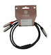 Onsei Cable RCA male - 2x RCA female 1m