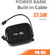 Moxom MX-PB181 Power Bank 10000mAh 22.5W Power Delivery Μαύρο