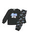Disney Kids' Pajamas Winter Fleece Black Lilo & Stitch