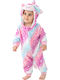 Pink Baby Детска цяла пижама Зимна Кадифена Pink