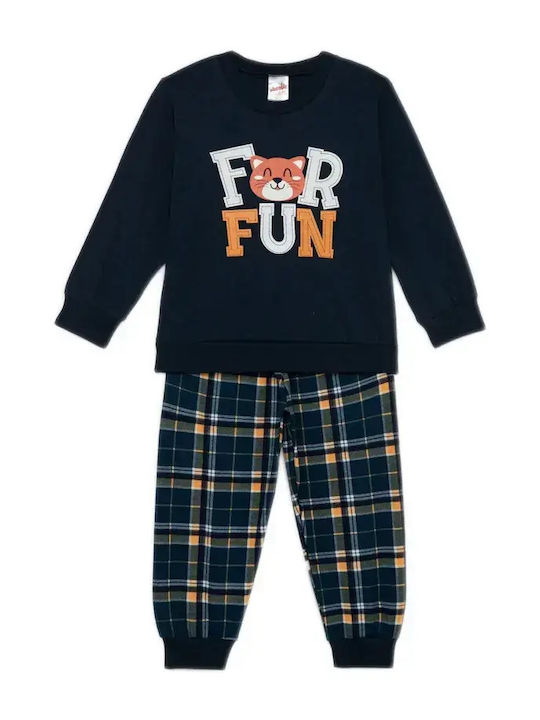 Minerva Kids' Pajamas Winter Blue Baby