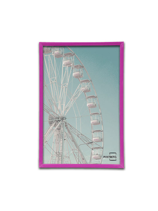 Kunststoff Fotorahmen mit Lila Rahmen