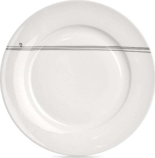 Orion Plate Shallow made of Porcelain White with Diameter 27cm Orion Plate Shallow made of Porcelain White with Diameter 27cm