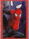 Bonsai Home Set Blanket 100x150 Pillow 40x40 Spiderman Blue Red