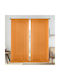 Lino Home Перде с Плик с Писалка 1010 Оранжево 295x300см