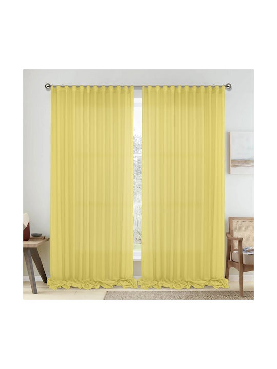 Lino Home Curtain with Pencil Pleat 1010 Green ...