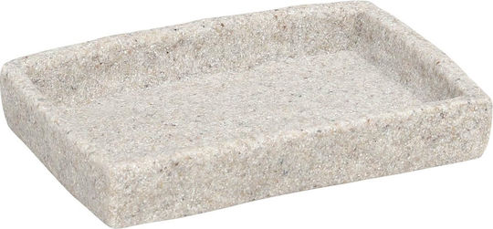 Tisch Seifenschale aus Harz Beige