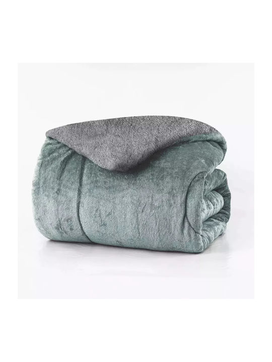 Borea Duvet Cover Queen 220x240cm Cozy Rosé-grey