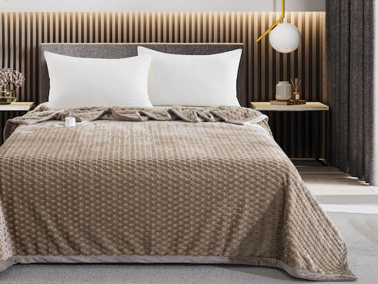 Liolios Home Jf13 Κουβέρτα Μονή 160x240εκ. Μπεζ