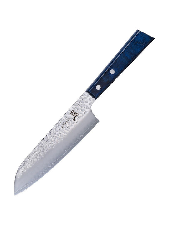 Yaxell Μαχαίρι Santoku από Ανοξείδωτο Ατσάλι 16.5cm