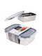 Excellent Houseware Δοχείο Φαγητού Inox Γκρι 500ml