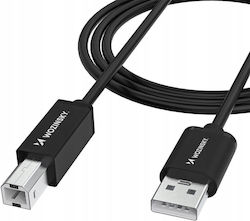 Wozinsky USB 2.0 USB-A-Stecker zu USB-B-Stecker Kabel 2m