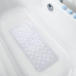 Bathtub Non-slip with Suction Cups White 36x71εκ.