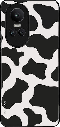 Sonique Animal Print Series Oppo Reno10 Pro 5g Cow 01 Mobile Phone Case