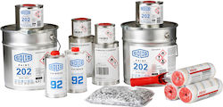 Epoxy Paint Concrete Floors Set Paint Rollers Varnish Flakes Grey 20m2 Epoxy Paint Concrete Floors Set Paint Rollers Varnish Flakes Grey 20m2