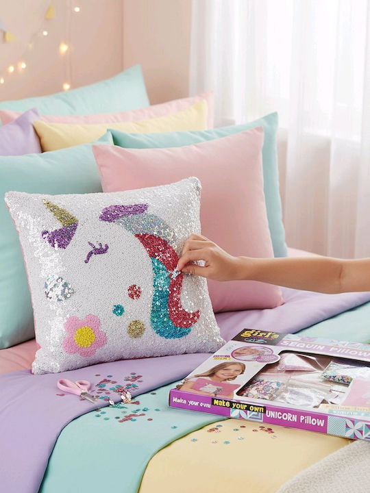 Girl’s Creator – Kopfkissen Pailletten Eule Oder Einhorn