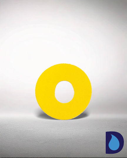 Plasturi Rotunzi Dexcom ONE+ Pachet 2 Bucăți 7cm Galbeni