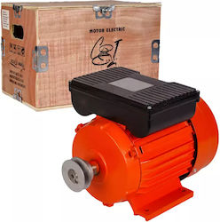 Single-phase Electric Motor 1.5 Kw 3000 Rpm 100% Copper Winding Cast Iron Housing Overload Protection 57 Mm Pulley Wooden Box Included Cobi Smart Single-phase Electric Motor 1.5 Kw 3000 Rpm 100% Copper Winding Cast Iron Housing Overload Protection 57 Mm Pulley Wooden Box Included Cobi Smart
