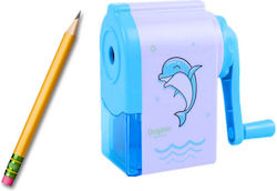 Dolphin Ascuțitor Manual Albastru