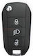 Συμβατό Χειριστήριο Psa Flipkey Ncf2960m Hitag Aes Id4a Hu83 Cir04 1693-e
