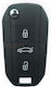 Συμβατό Χειριστήριο Psa Flipkey Ncf2960m Hitag Aes Id4a Hu83 Psr08 1694-e