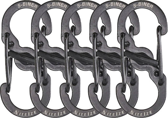Set Five Nite Ize S-biner Microlock Carabiners