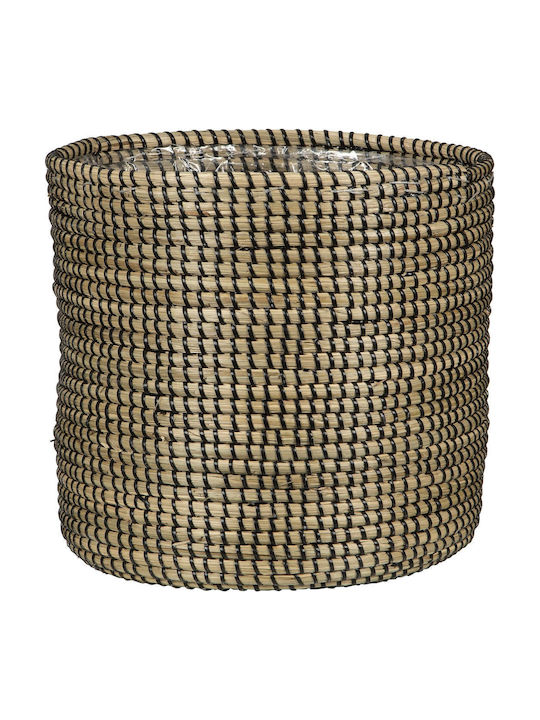 Scheurich Planter Wicker Black
