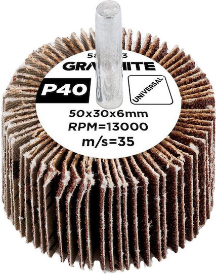 Schleifscheibe 50 x 30 x 6 mm P40