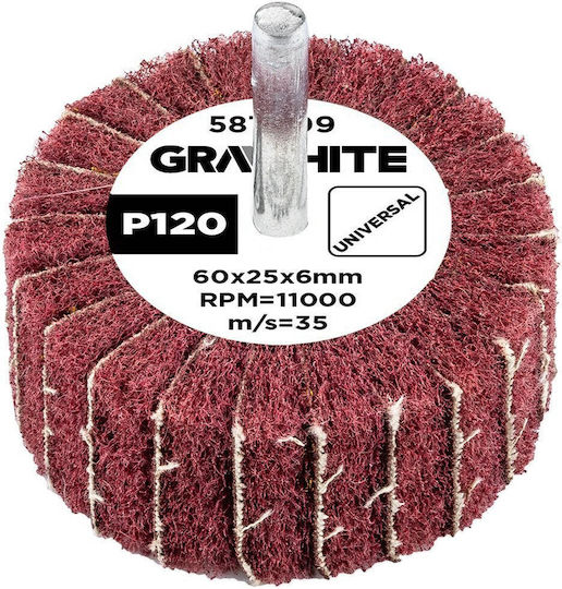 Schleifscheibe 60 x 25 x 6 mm P120