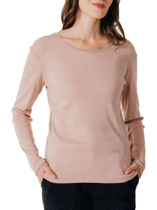Damen T-Shirt Salmon