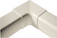 Εσωτερική Γωνία 80 X 60 Mm Λευκή 0805ai