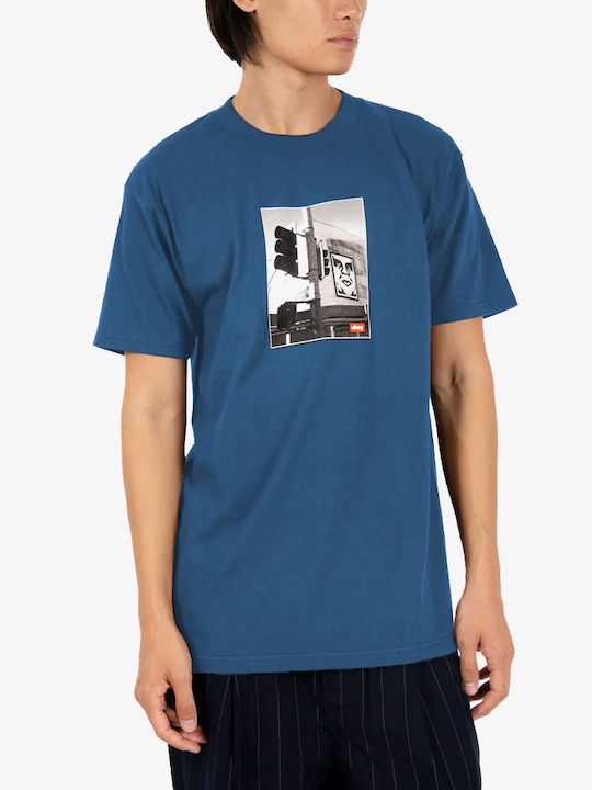 Photo T-shirt Harbor Blue