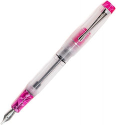 Opus 88 Koloro Hot Pink Fountain Pen 4710484646729 Nibs Broad