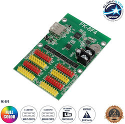 Globostar Card-fk-8f4 90096 Card Imagine Led Rgb Multicolore Panouri Digitale Rulate Ecrane Dc 5v Ip20 4096x16 2048x32 1344x48 1024x64 Pixeli M9.5 X L6.2 X Î1.6cm 2 Ani Garanție