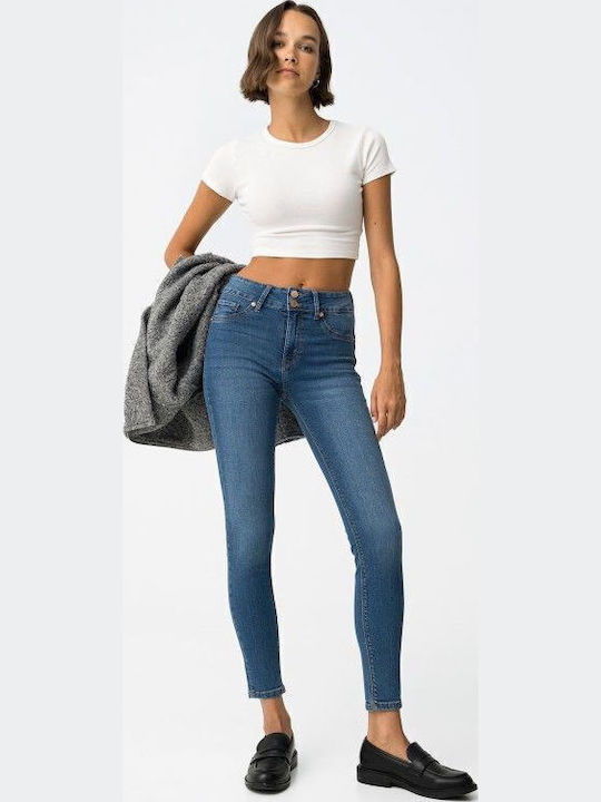 Γυναικείο Jean Παντελόνι Push Up Denim Blue