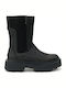 Leather Women's Chelsea Boots Black