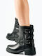 Stiefeletten Damen Schwarz
