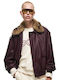 Damen Bikerjacke Bordeaux