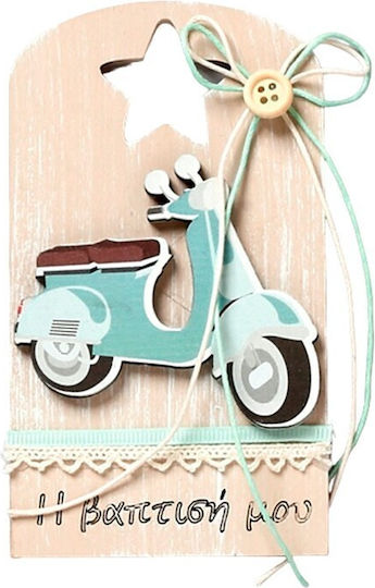 Taufgeschenke Holz Dekoratives Rahmen Vespa Βτ-29