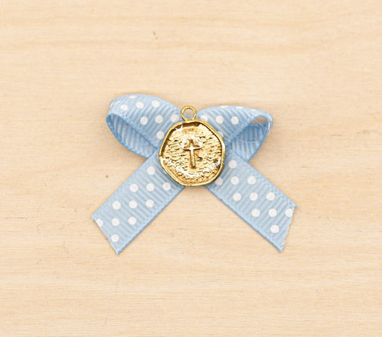 Makwedding Christening Charm Pin Light Blue 25 Pieces