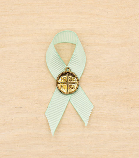 Makwedding Christening Charm Pin Green 25 Pieces