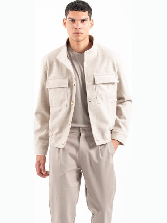 Vittorio Artist Winter Jacket Bomber Beige