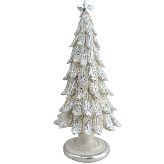 Decorațiune de Crăciun Braduleț 22cm. Alb
