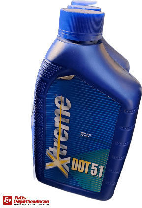 Brake Fluid 1l Xtreme Totally Synthetic Dot5.1 Sae J 1703 Fmvss 116 Cuna Nc-956 Dot51l Dot51l-11355