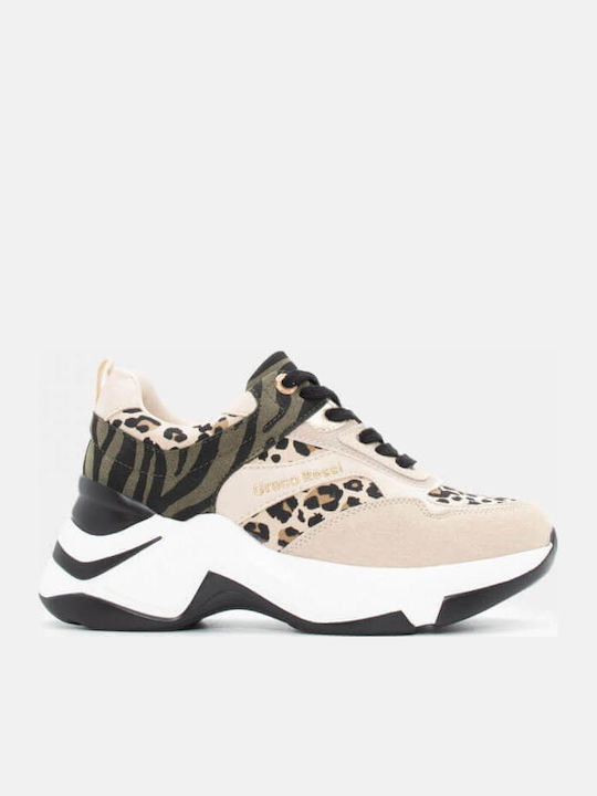 Adidași Flatforms Pentru Femei Leopard H9067