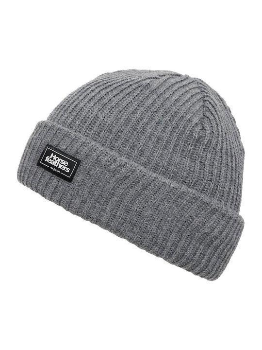 Beanie Beanie Knitted in Gray color