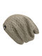 Beanie Unisex Beanie Knitted in Beige color
