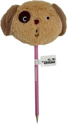 Pom Pom Fluffy Puppy Pencil